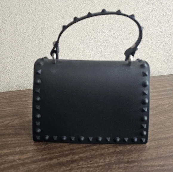 Wicked Awesome Black Rubber Handbag - Picture 2 of 5